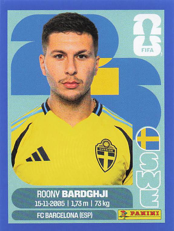 Panini World Cup 2026 US Blue Parallel Part 4