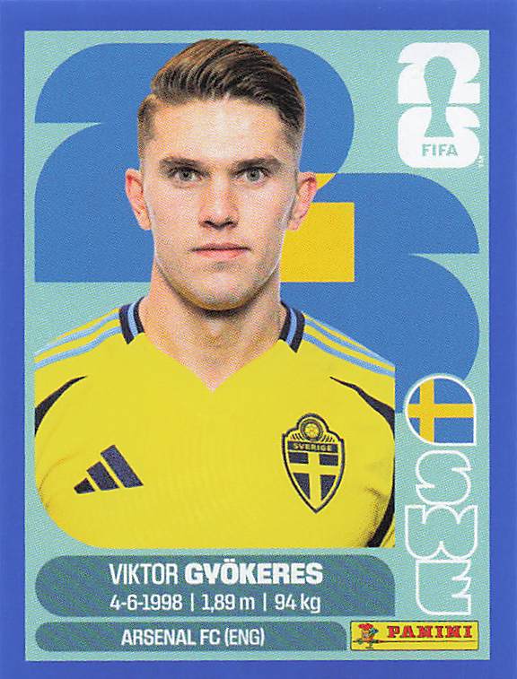 Panini World Cup 2026 US Blue Parallel Part 4