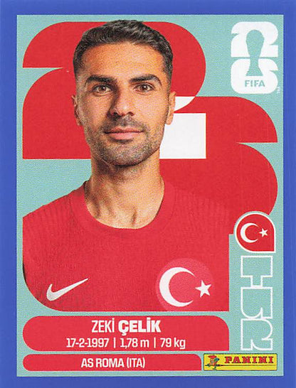 Panini World Cup 2026 US Blue Parallel Part 4