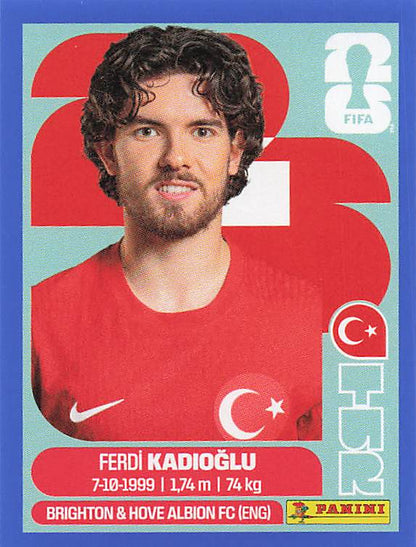 Panini World Cup 2026 US Blue Parallel Part 4