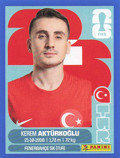 Panini World Cup 2026 US Blue Parallel Part 4