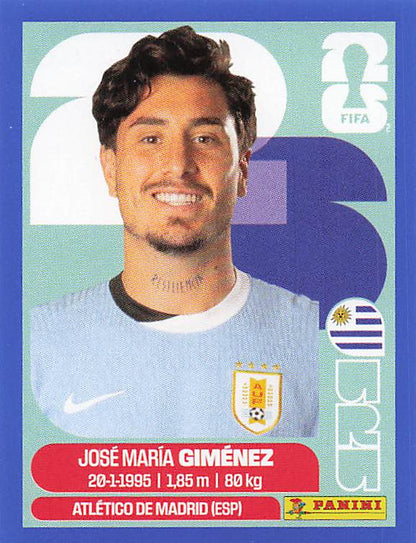 Panini World Cup 2026 US Blue Parallel Part 4