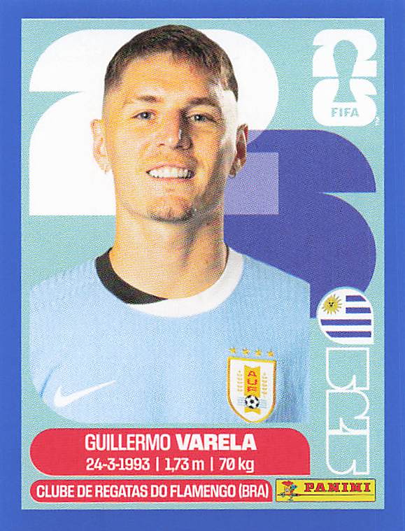 Panini World Cup 2026 US Blue Parallel Part 4