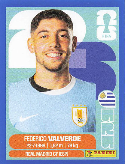 Panini World Cup 2026 US Blue Parallel Part 4