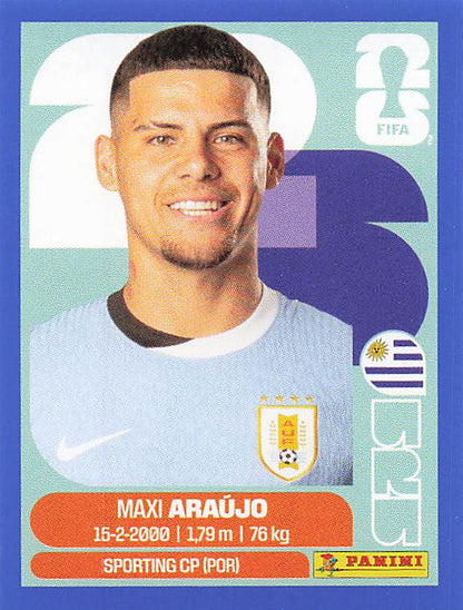 Panini World Cup 2026 US Blue Parallel Part 4