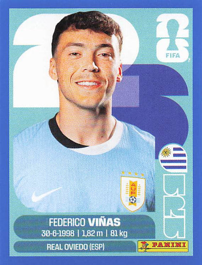 Panini World Cup 2026 US Blue Parallel Part 4