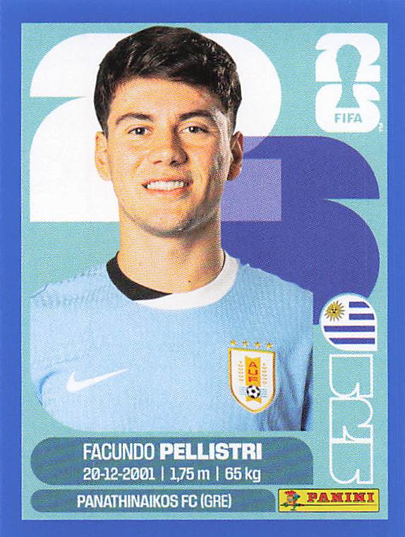Panini World Cup 2026 US Blue Parallel Part 4