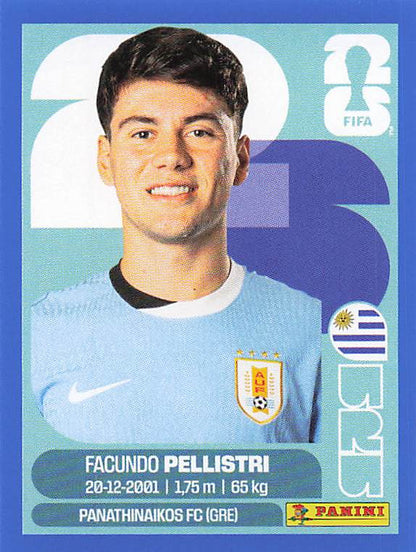 Panini World Cup 2026 US Blue Parallel Part 4