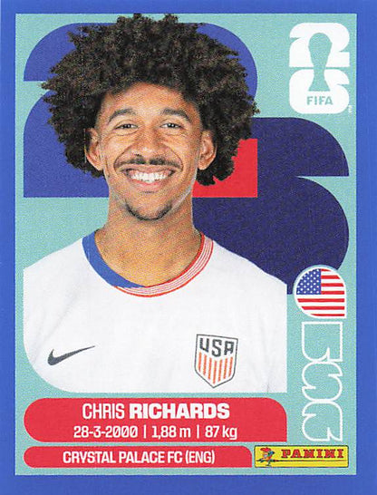 Panini World Cup 2026 US Blue Parallel Part 4