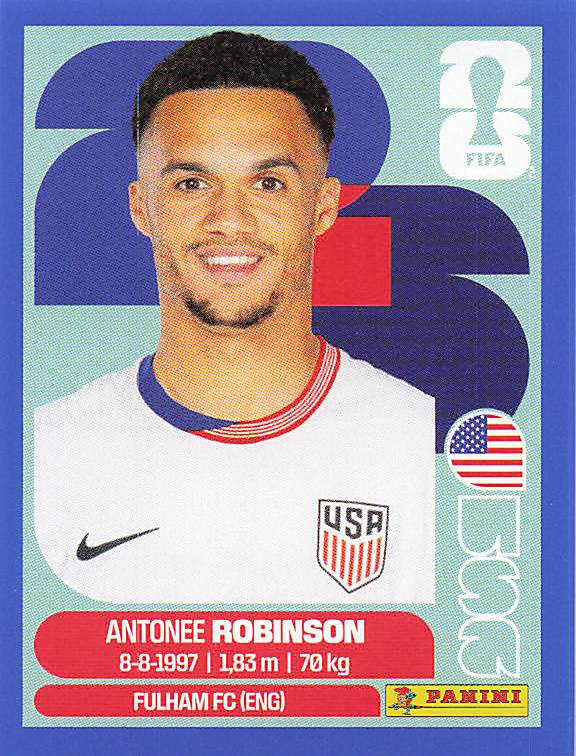 Panini World Cup 2026 US Blue Parallel Part 4