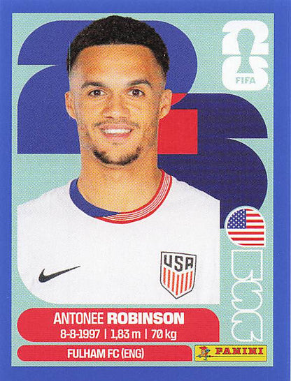 Panini World Cup 2026 US Blue Parallel Part 4