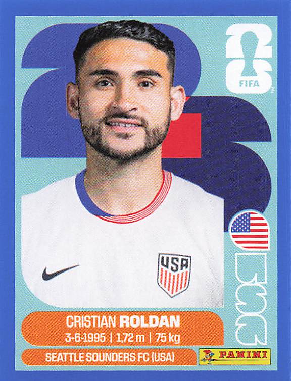 Panini World Cup 2026 US Blue Parallel Part 4