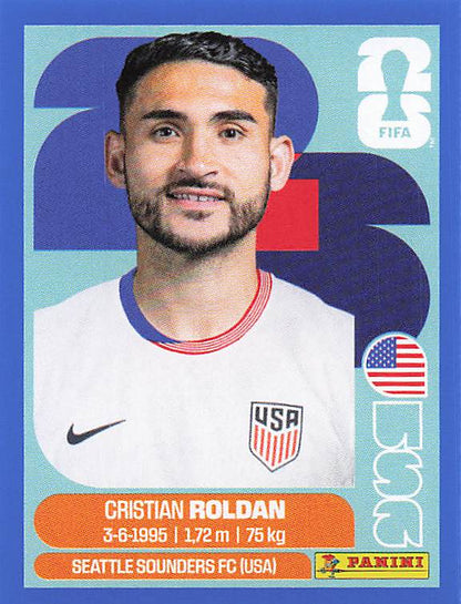 Panini World Cup 2026 US Blue Parallel Part 4
