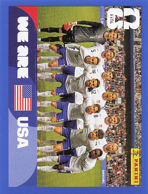 Panini World Cup 2026 US Blue Parallel Part 4