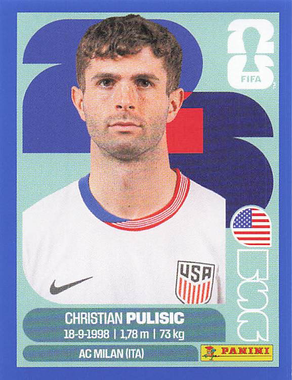 Panini World Cup 2026 US Blue Parallel Part 4