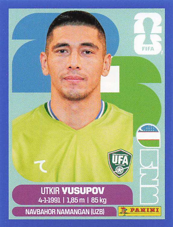 Panini World Cup 2026 US Blue Parallel Part 4