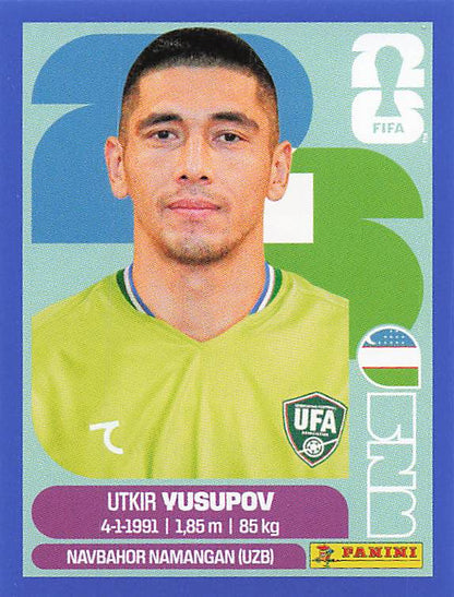 Panini World Cup 2026 US Blue Parallel Part 4