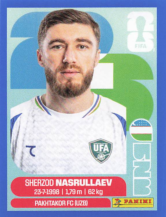 Panini World Cup 2026 US Blue Parallel Part 4