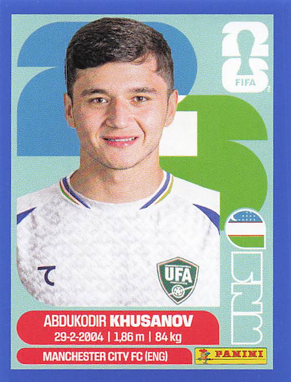 Panini World Cup 2026 US Blue Parallel Part 4