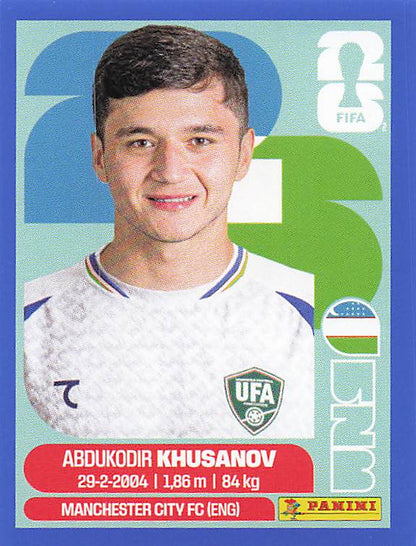 Panini World Cup 2026 US Blue Parallel Part 4