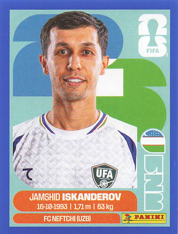 Panini World Cup 2026 US Blue Parallel Part 4