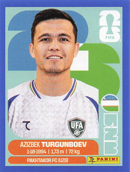 Panini World Cup 2026 US Blue Parallel Part 4