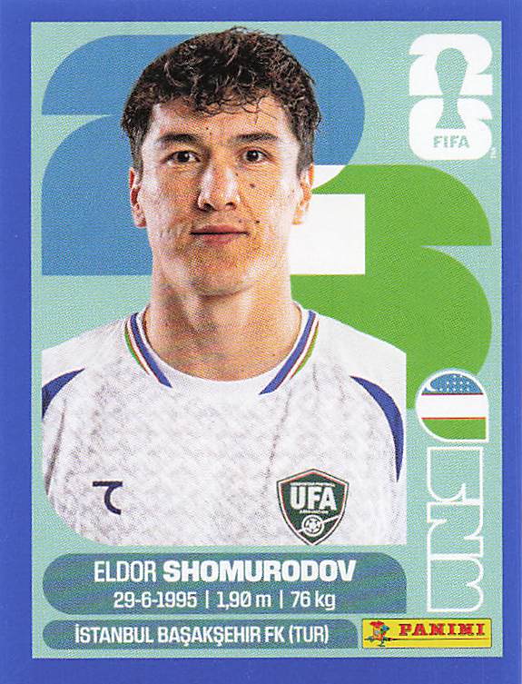Panini World Cup 2026 US Blue Parallel Part 4
