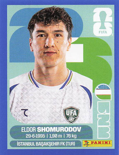 Panini World Cup 2026 US Blue Parallel Part 4